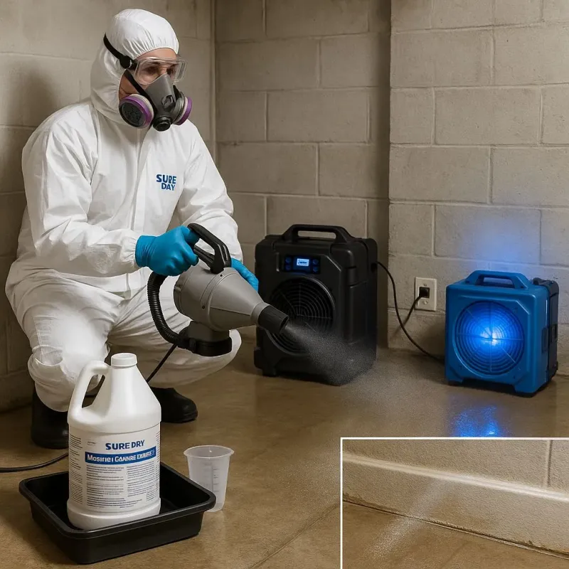 Sanitization and Odor Removal process in Winchester, NH