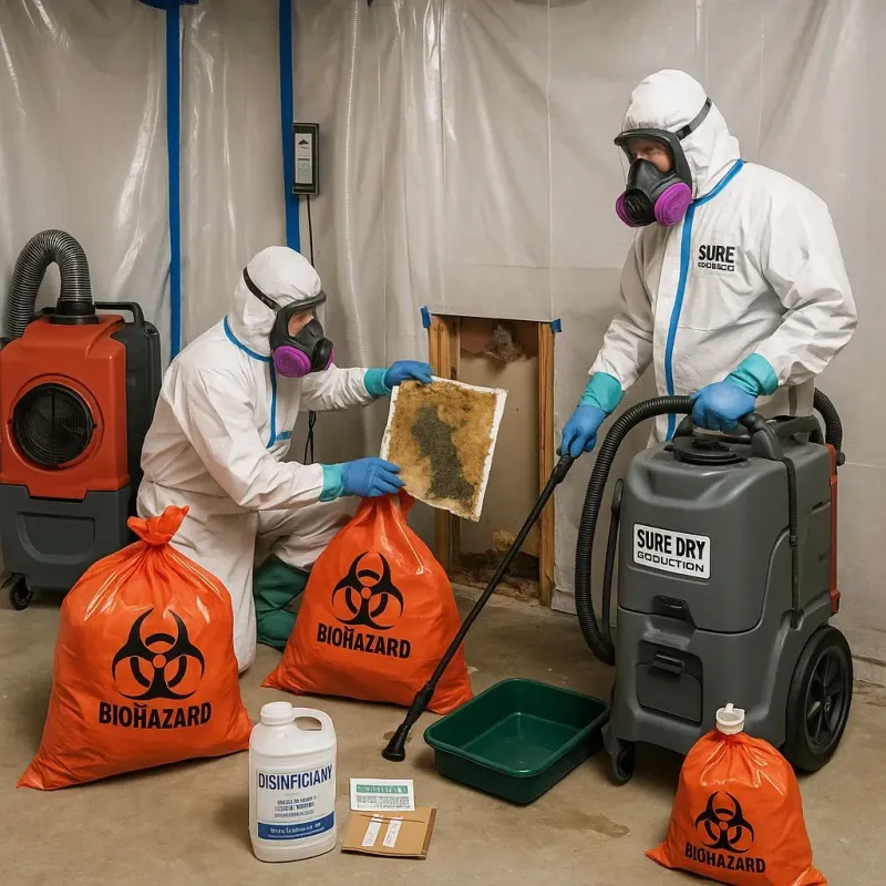 Contaminated Water Handling Protocols process in Winchester, NH